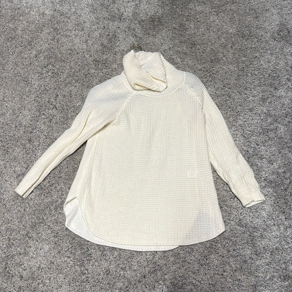 Women’s cowl neck sweater. Only worn once.